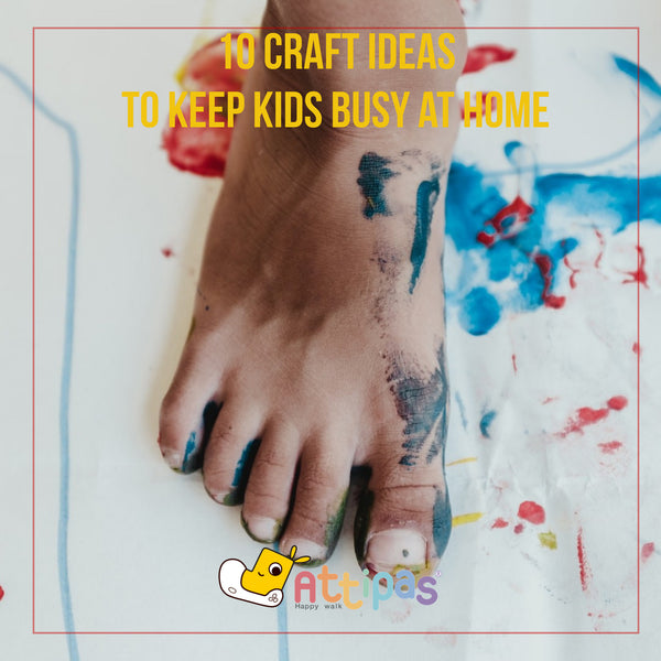 10 Craft Ideas to Keep Kids Busy at Home