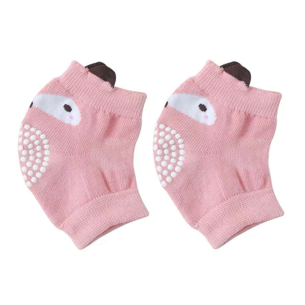 Crawling Knee Pads - Fox Pink