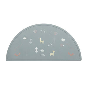 Baby Silicone Placemat - Dark Grey