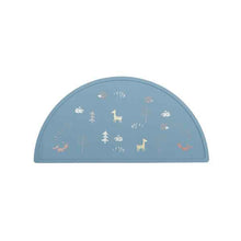 Load image into Gallery viewer, Baby Silicone Placemat - Dusty Blue