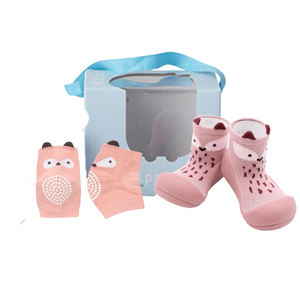 Shoes + Kneepads Bundle - Fox Pink