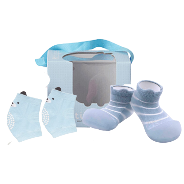 Shoes + Kneepads Bundle - Bear Blue