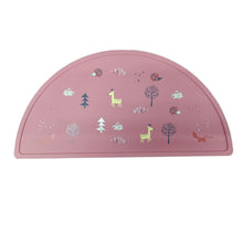 Load image into Gallery viewer, Baby Silicone Placemat - Dusty Pink