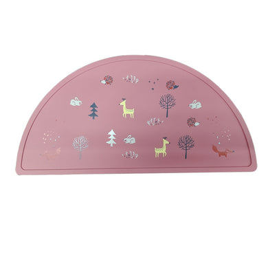 Baby Silicone Placemat - Dusty Pink