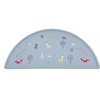 Baby Silicone Placemat - Dark Grey