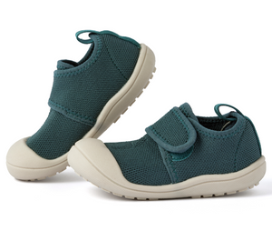 Kids Mesh Sneakers - Dark Green