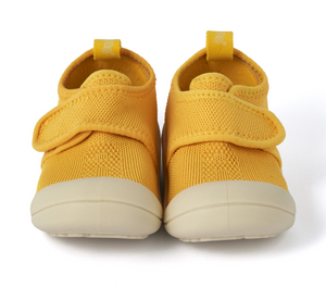 Kids Mesh Sneakers - Mustard