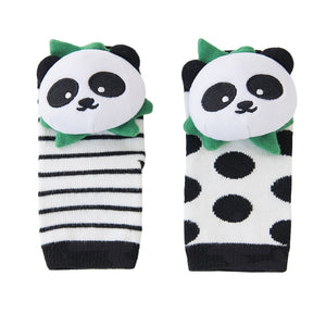 Rattle Baby Socks - Panda
